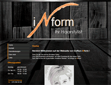 Tablet Screenshot of coiffure-inform.ch